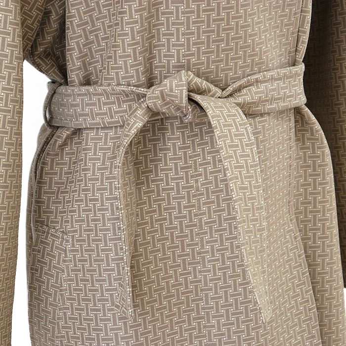 極美品】HERMES エルメス モザイクトレンチコート 2024SS シグネチャー