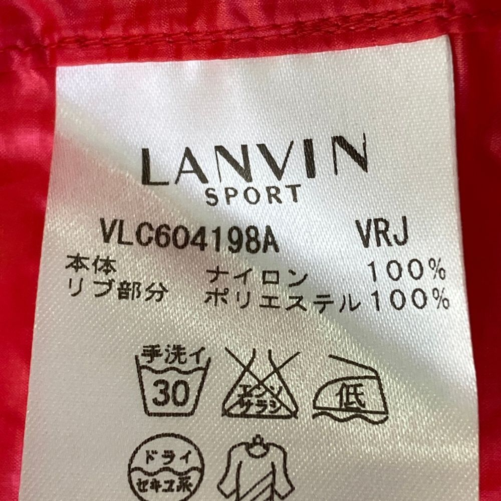 サイズ：40 LANVIN SPORT ランバン スポール 2WAYナイロン ジップ