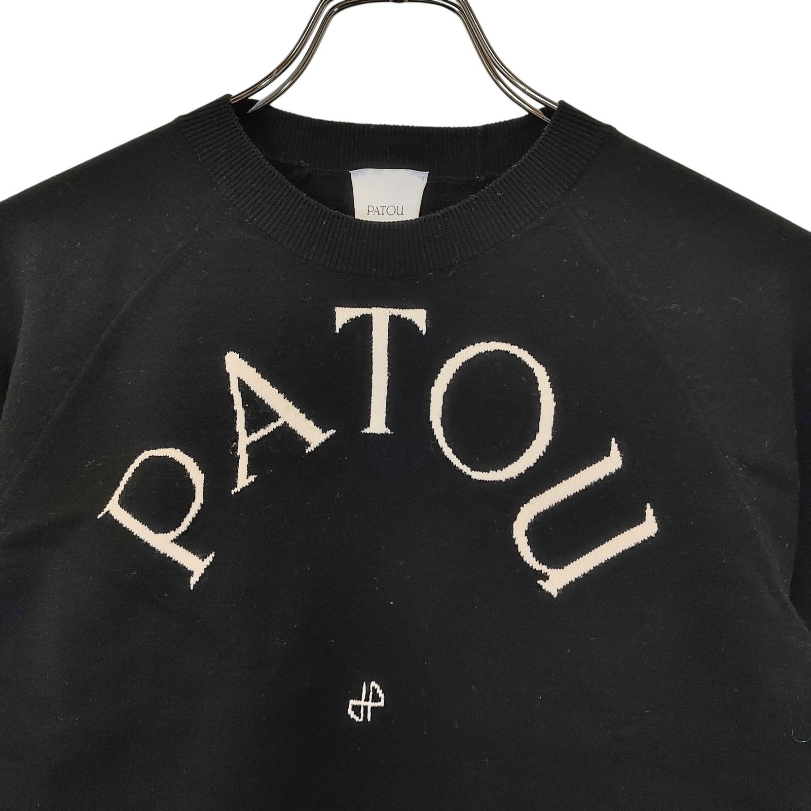 PATOU パトゥ ロゴ クルーネック 長袖 ニット セーター 22A KN110-8045