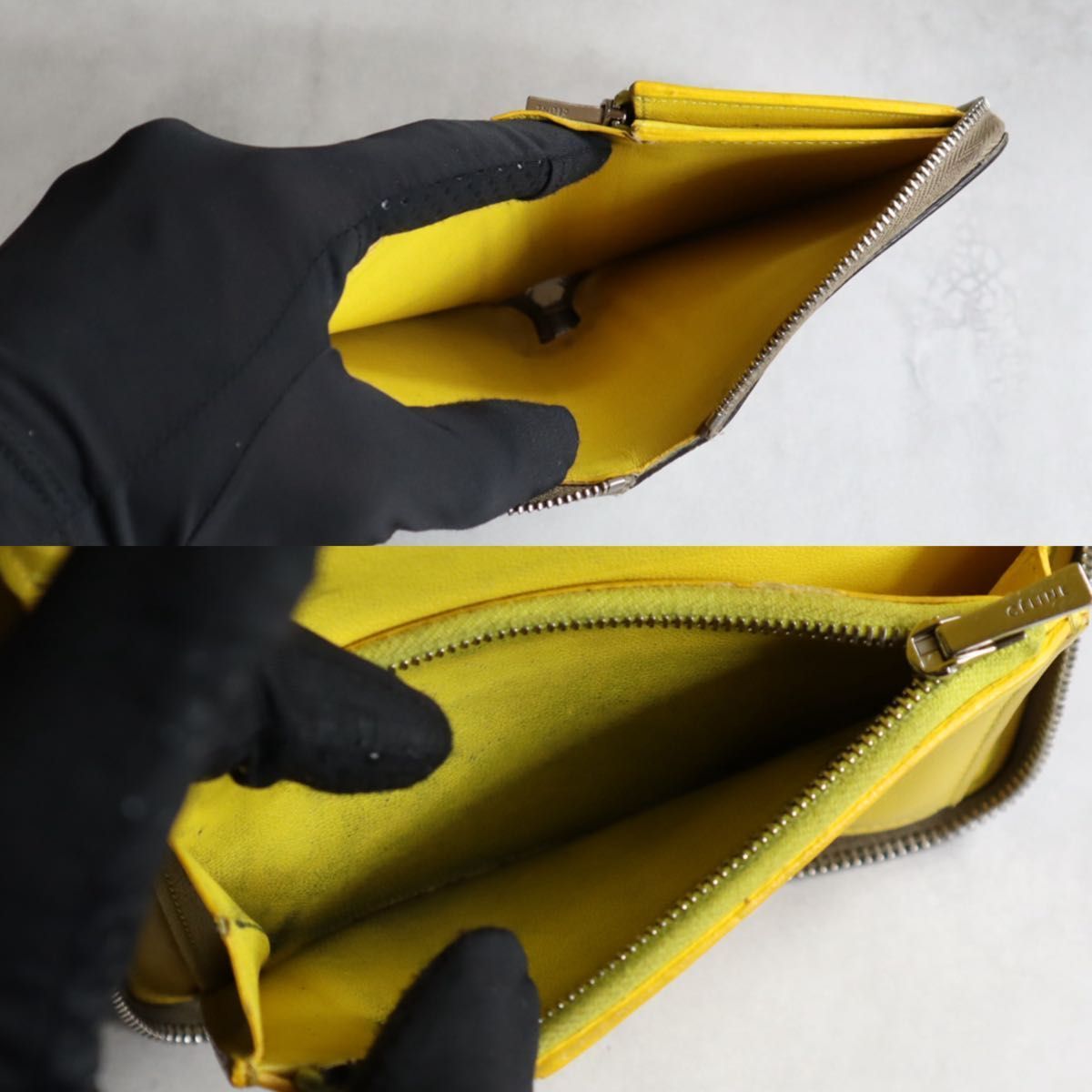 CELINE セリーヌ / ミディアムジップアラウンドウォレット 二つ折り