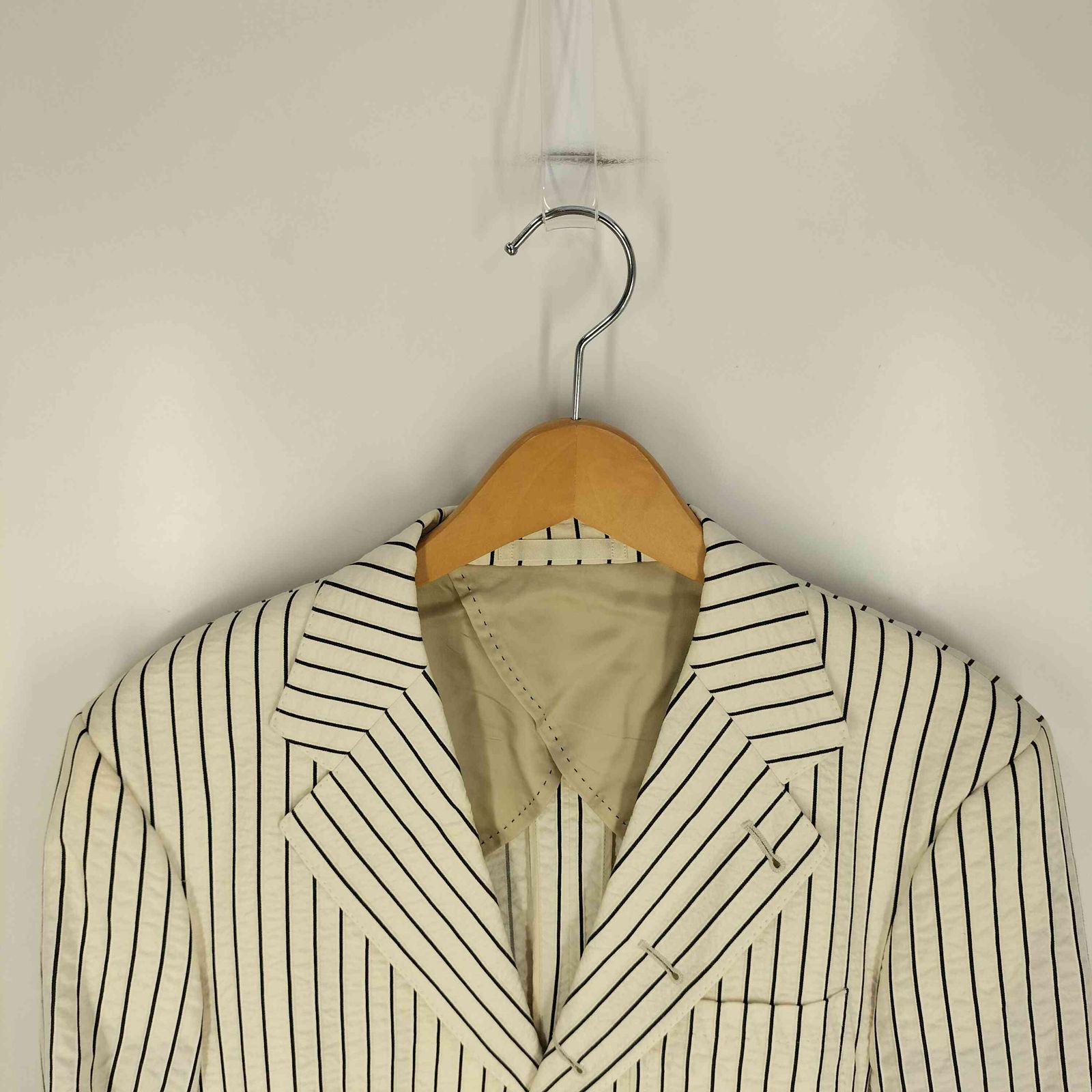 美品✨PaulSmith ポールスミス シアサッカー　テーラードジャケット L ポールスミス Paul Smith シアサッカー ストライプ テーラード