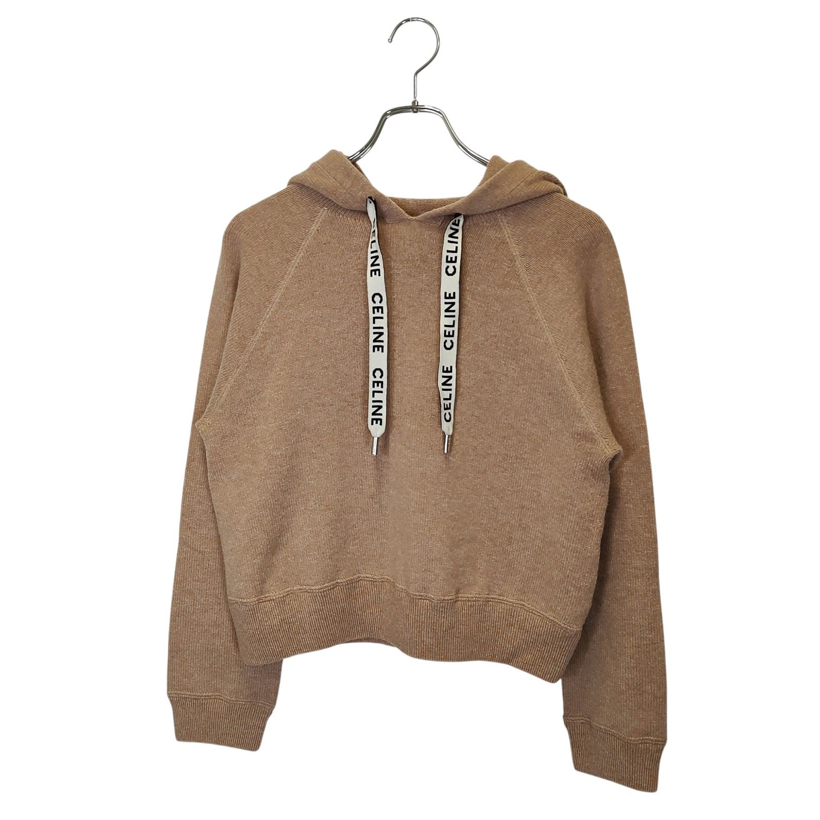 CELINE セリーヌ プルオーバー フーディー カシミヤ混ウール 長袖