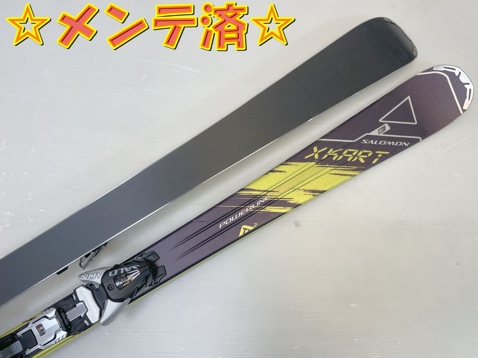ご確認用 メンテ済 スキー Salomon XKART 171 cm + Z12 ski-251005-01 スキー板