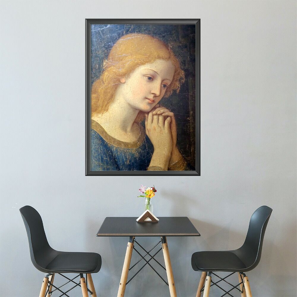 B4サイズ（約25x36cm）】【lm-poster-7121】【フレーム付き】肖像画