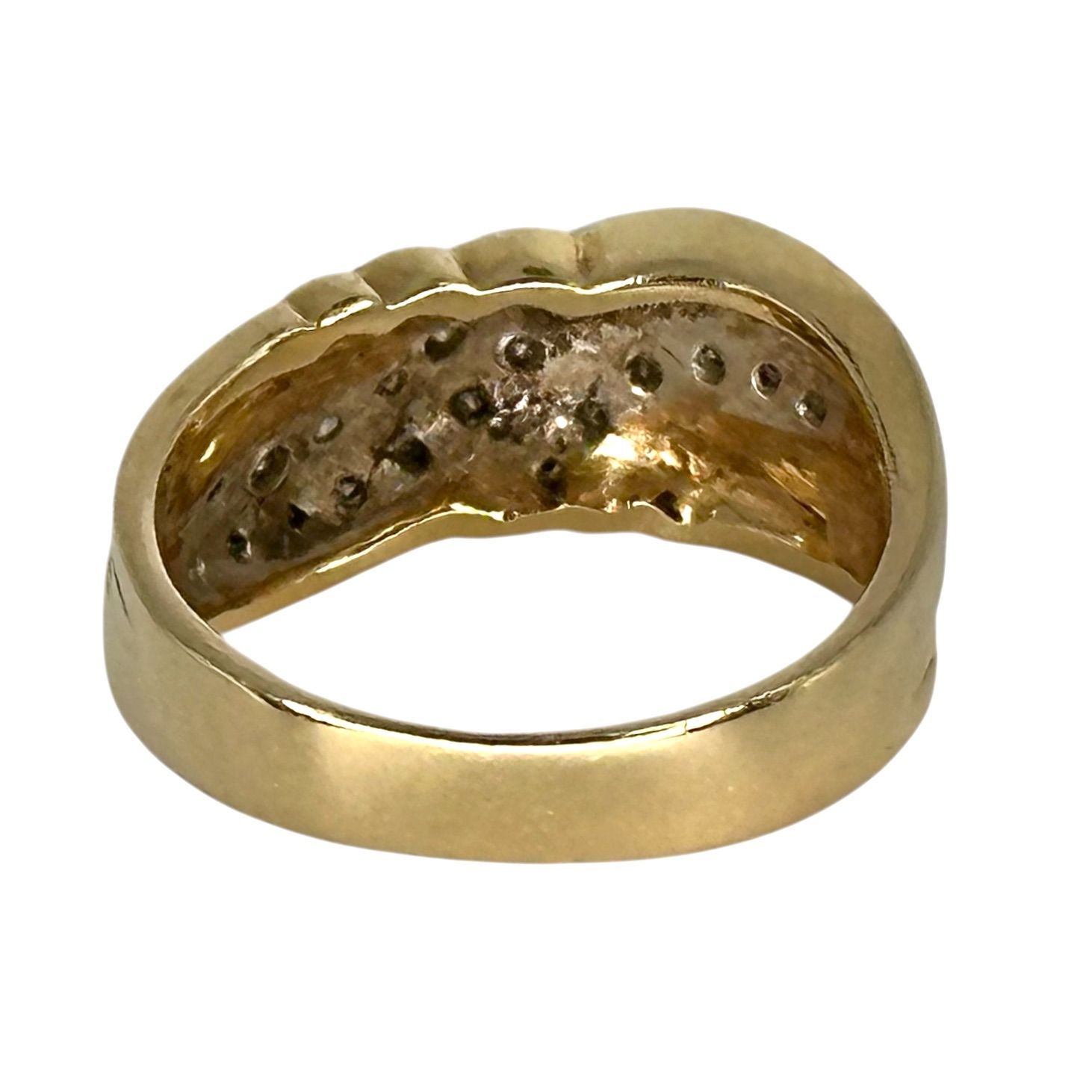 K18 リング 5.1g D0.25ct 9号 レディース アクセサリー ジュエリー