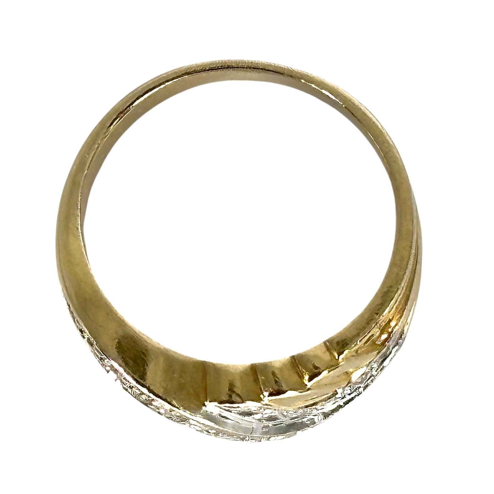 K18 リングユーズド品（中古） 9号 K18 リング 5.1g D0.25ct 9号 レディース アクセサリー ジュエリー