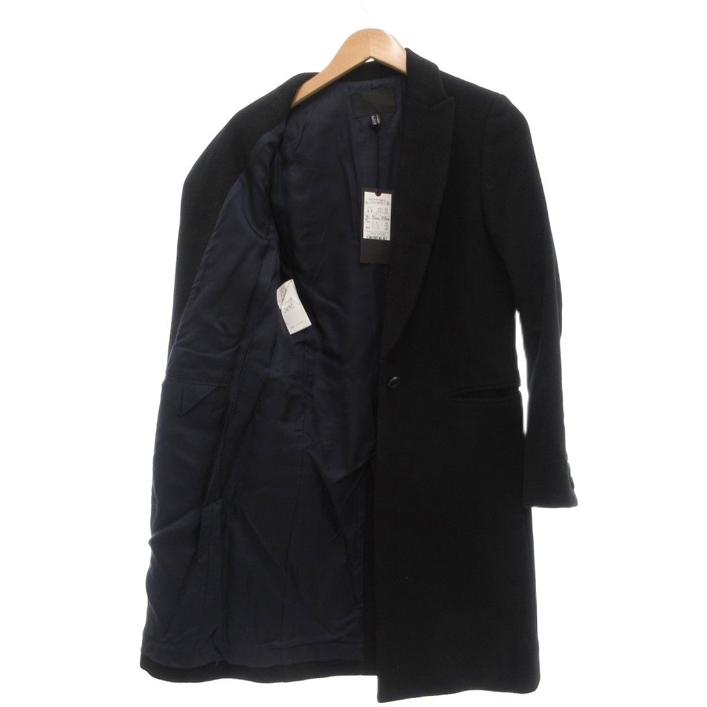 アイシービー iCB チェスターコート ロング メルトン カシミヤ混 9