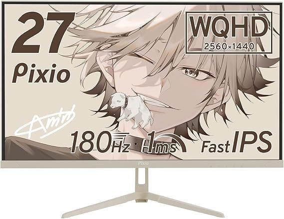【訳あり品】tPixio PX278WAVEBE 液晶ディスプレイ PX278WAVEBE 27インチ ベージュ