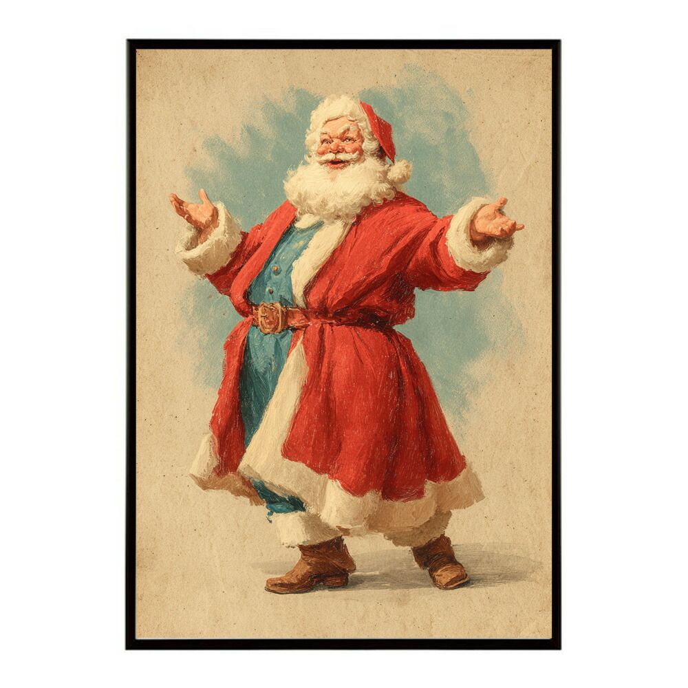 A1サイズ（約59x84cm）】【lm-poster-7163】【フレーム付き】Christmas