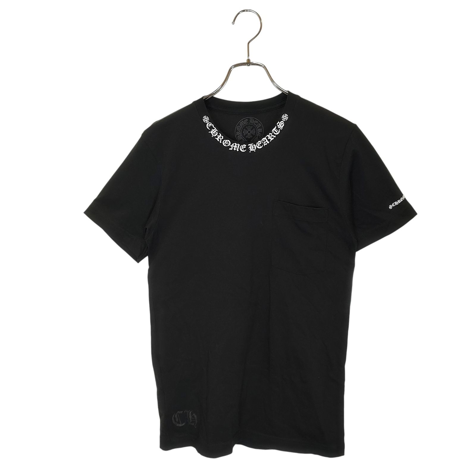 Chrome Hearts クロムハーツ NECK LOGO S/S TEE ロゴ プリントTシャツ