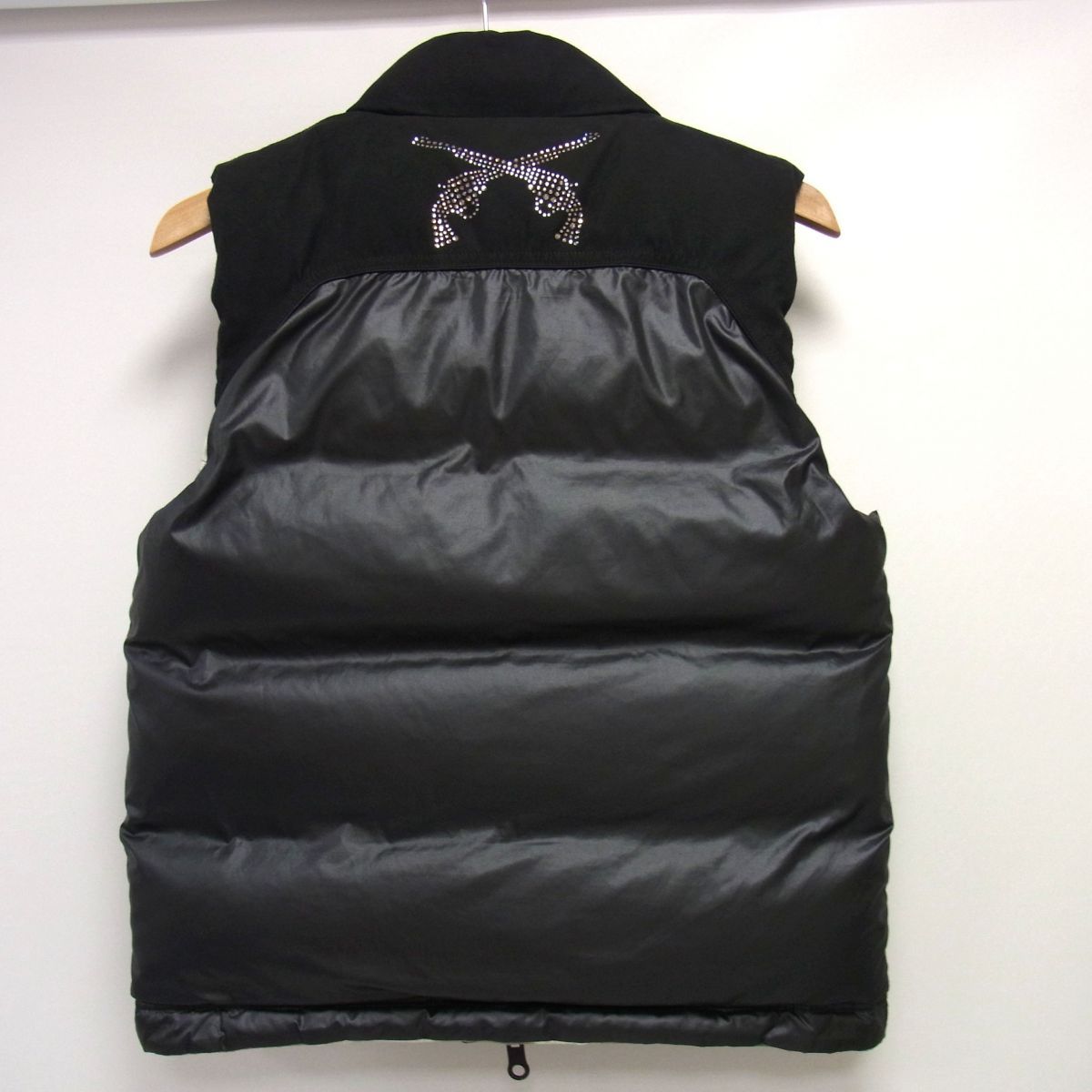 美品☆roar ロアー リバーシブル ダウンベスト リアルファー柄