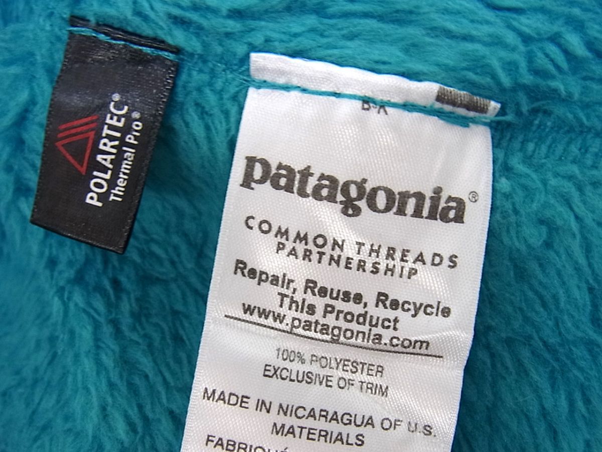 ◇Patagonia POLARTEC 16年製 サーマルプロ リツールスナップT プル