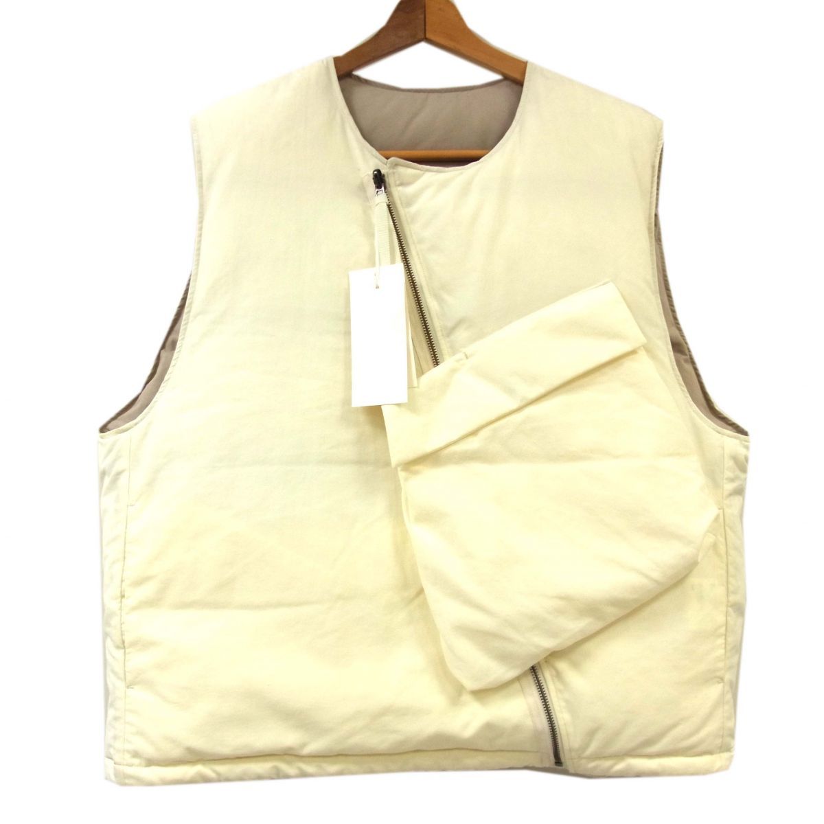 新品 定価59,400円 23AW◆JieDa ジエダ PUFFER VEST ダウンベスト リバーシブル アーミーベスト メンズ 新品 定価59,400円 23AW◇JieDa ジエダ PUFFER VEST ダウンベスト