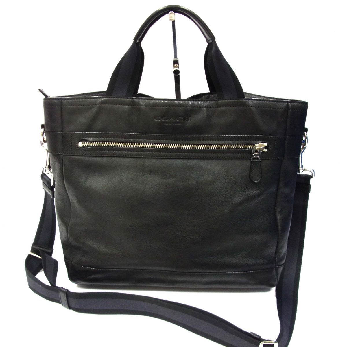 ◇COACH コーチ メンズ ユーティリティートート スムースレザー 