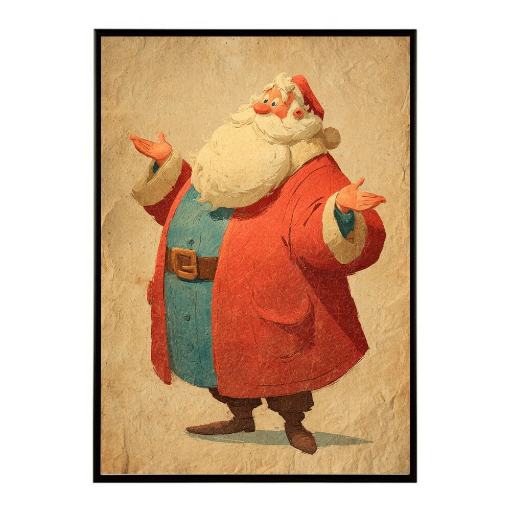 A2サイズ（約42x59cm）】【lm-poster-7215】【フレーム付き】Christmas