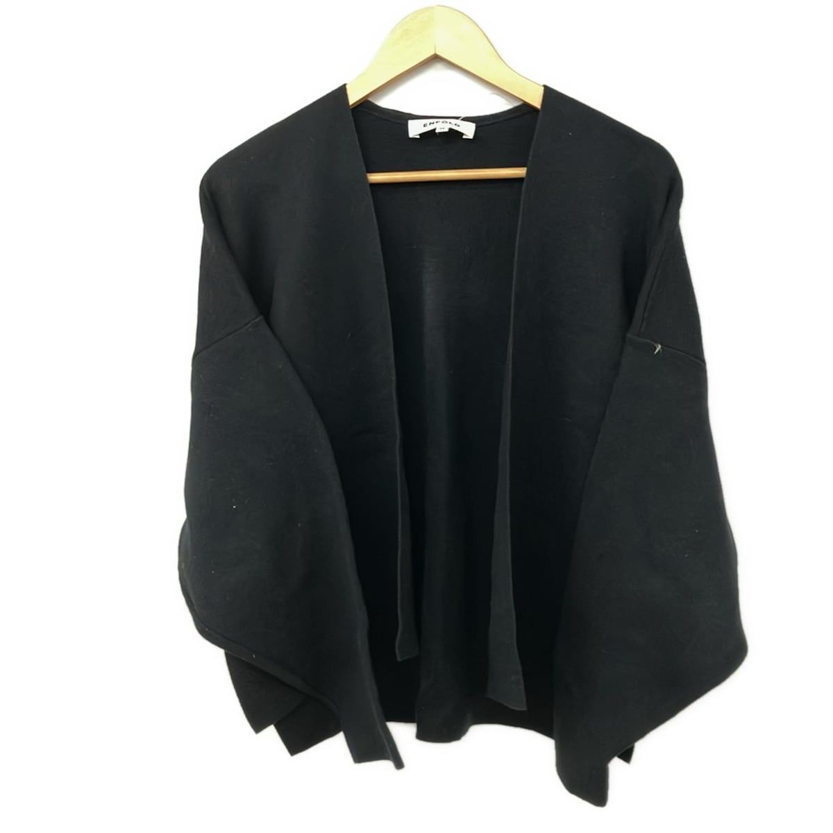 ENFOLD(エンフォルド) カーディガン サイズ38 M レディース美品 - 黒