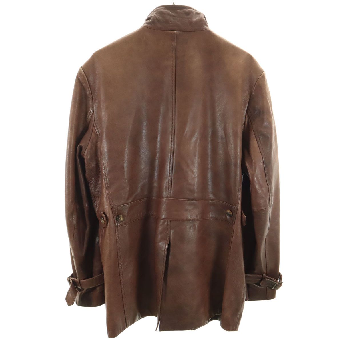 WIND ARMOR ウィンドアーマー レザージャケット L ブラウン メンズ