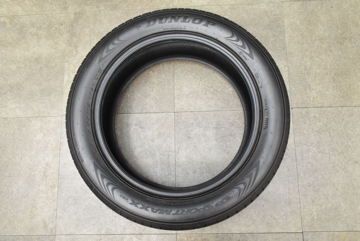 バリ溝！225/55R18 ダンロップ　SP SPORTMAX060 2025年製 バリ溝】ダンロップ SPスポーツマックス060 225/55R19 4本