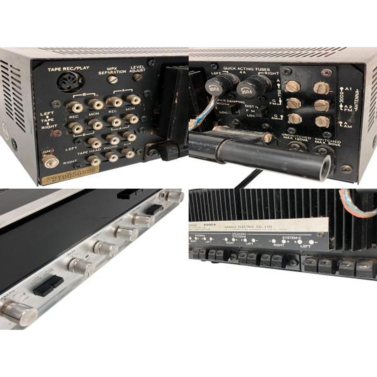 Sansui 5000A ステレオ レシーバー アンプ サンスイ 音響機器