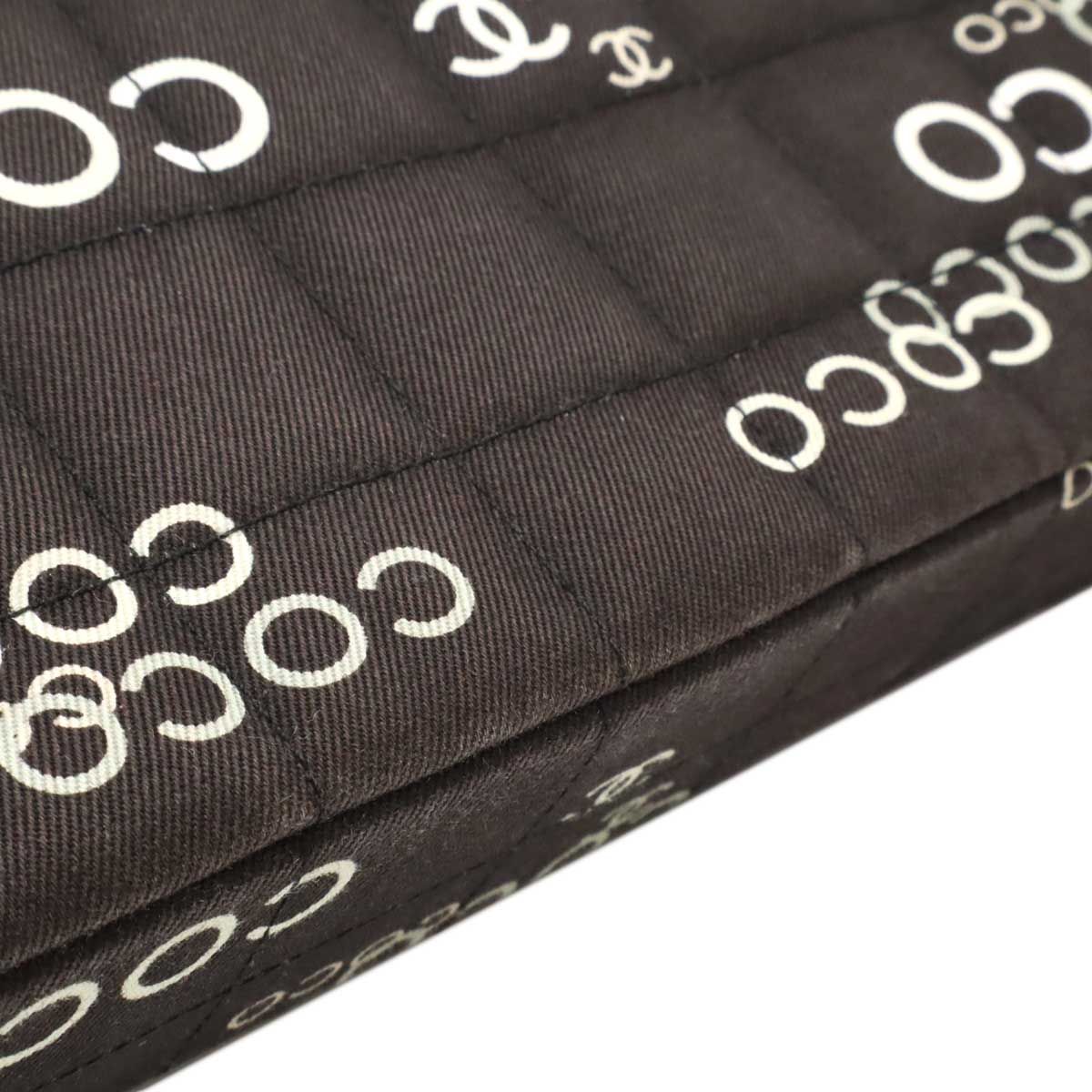 CHANEL シャネル チョコバー COCOプリント チェーンショルダー