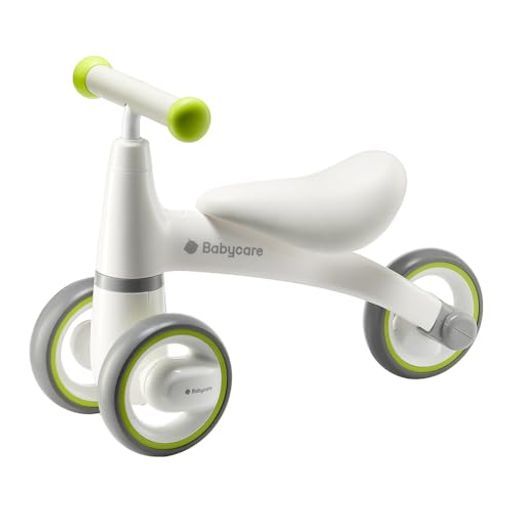 bcBabycare キッズバイク三輪車子供用組み立て不要ペダルなしコンパクトサイズ軽量足蹴りバイクランバイク乗り物おもちゃプレゼント10ケ月から3歳