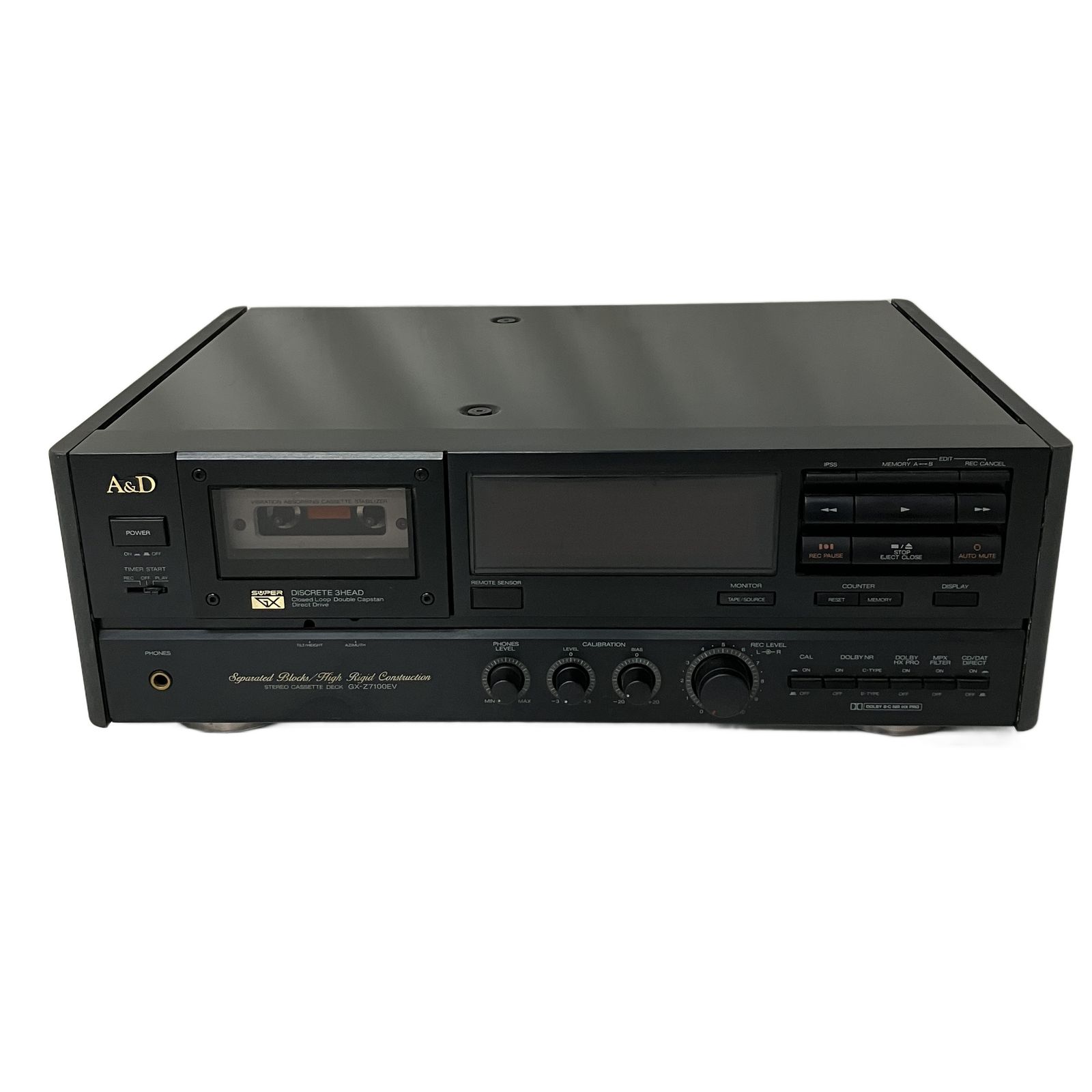 A&D GX-Z7100EV カセットデッキ 音響機材 オーディオ ジャンク