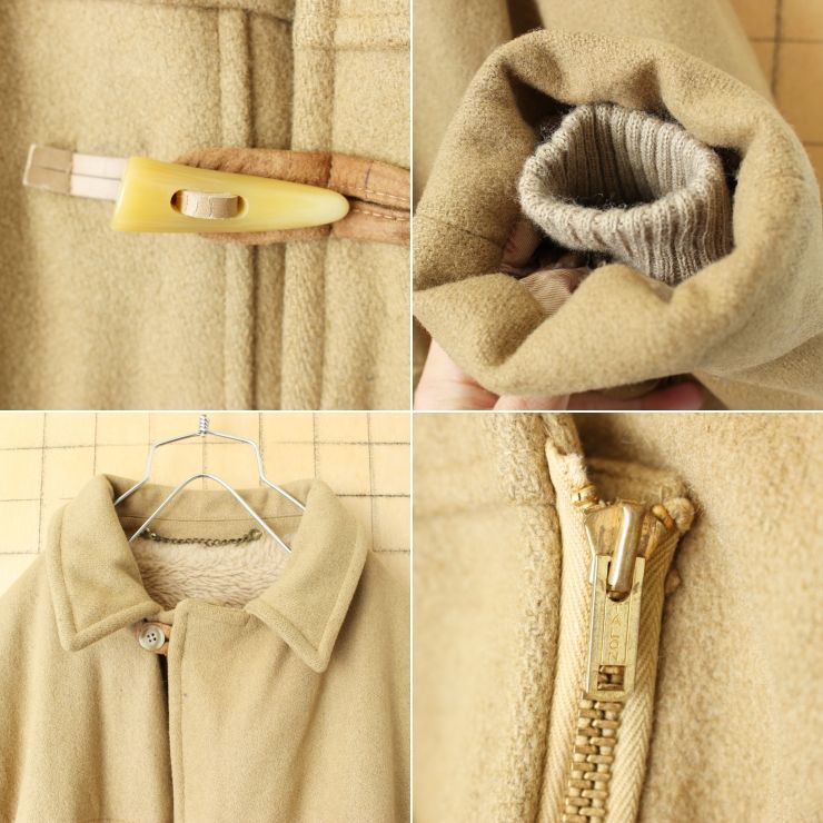 70s 80s USA製 McGREGOR マックレガー ボアライナー ウールダッフル