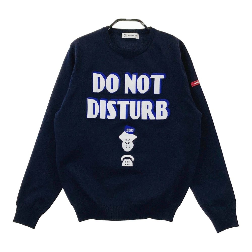 サイズ：M AND PER SE アンパスィ 2023年モデル 長袖ニットセーター