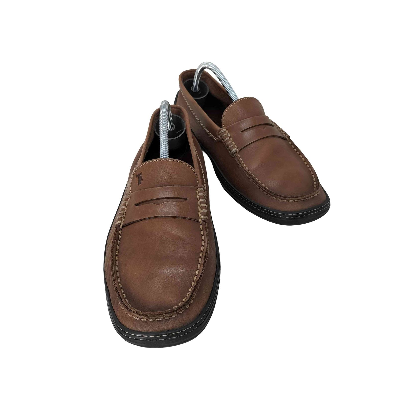 トッズ TOD'S ドライビングシューズ コインローファー スエード TOD'S (トッズ ) スウェード ローファー TDXXM06B0Y29ZLV メンズ 6(IT