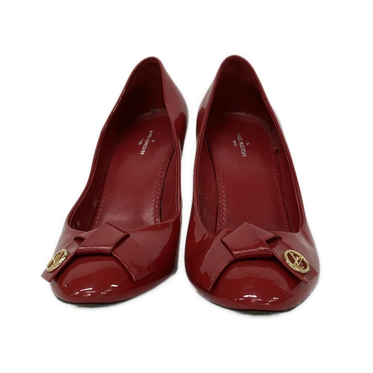 LOUIS VUITTON(ルイヴィトン) パンプス 37 レディース - ボルドー