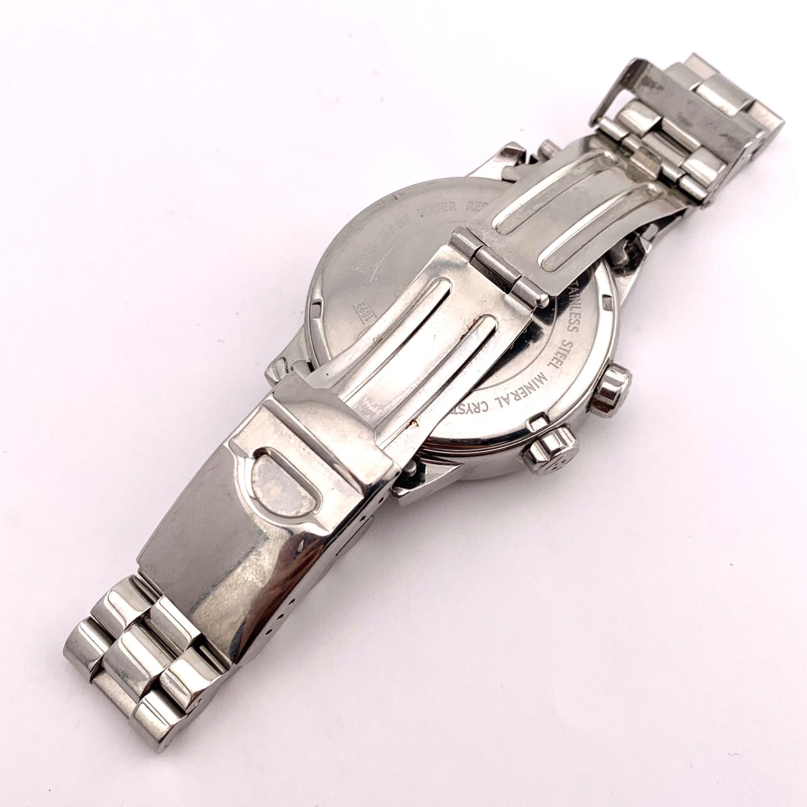 ヴィンテージ 腕時計[ジャンク] ジャンク】Wenger 7473X/T デュアルタイム 腕時計 100m - メルカリ