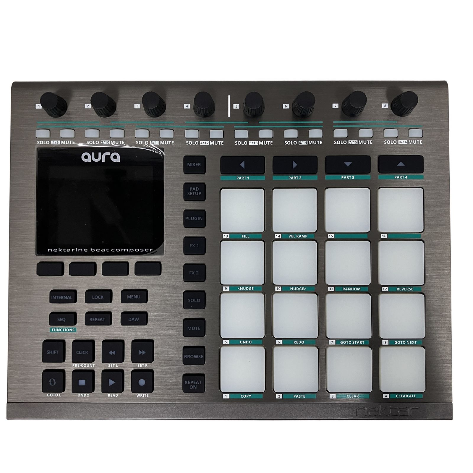 nektar Aura nektarine Beat Composer ドラムパッド MIDI