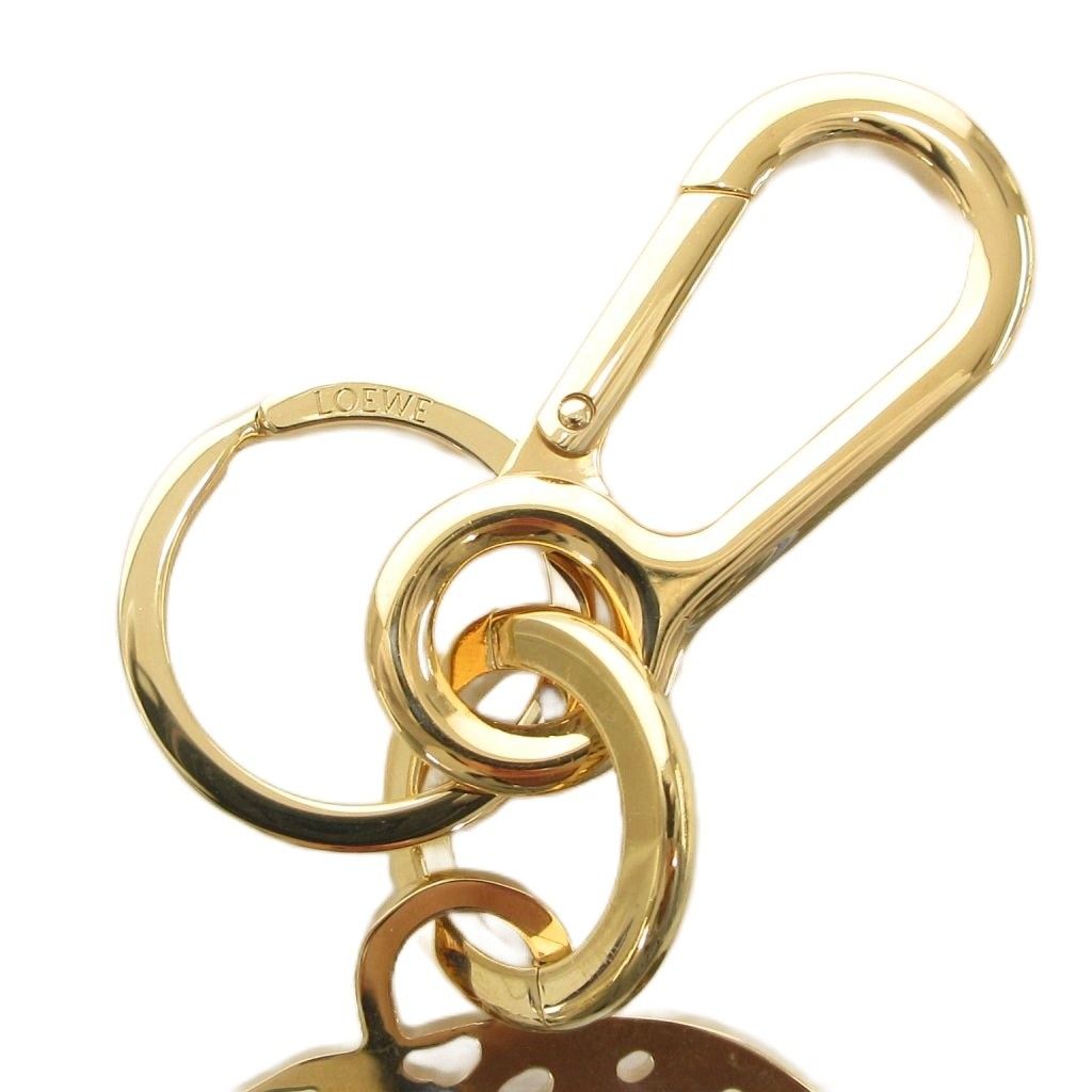 ロエベ LOEWE ジラフ キリン チャーム キーリング キーホルダー ロゴ
