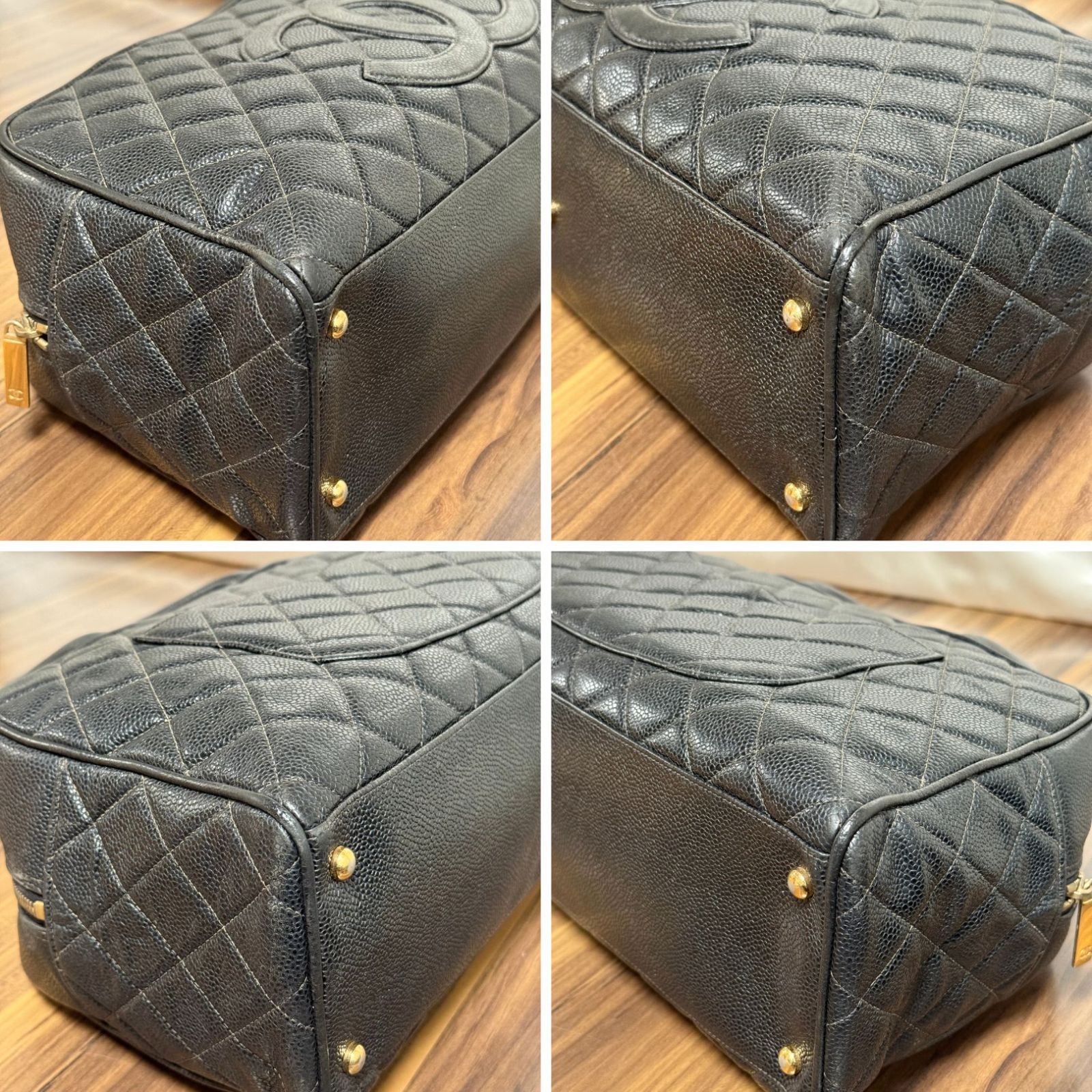 ⭐️美品⭐️CHANEL シャネル ボストン バッグ キャビアスキン