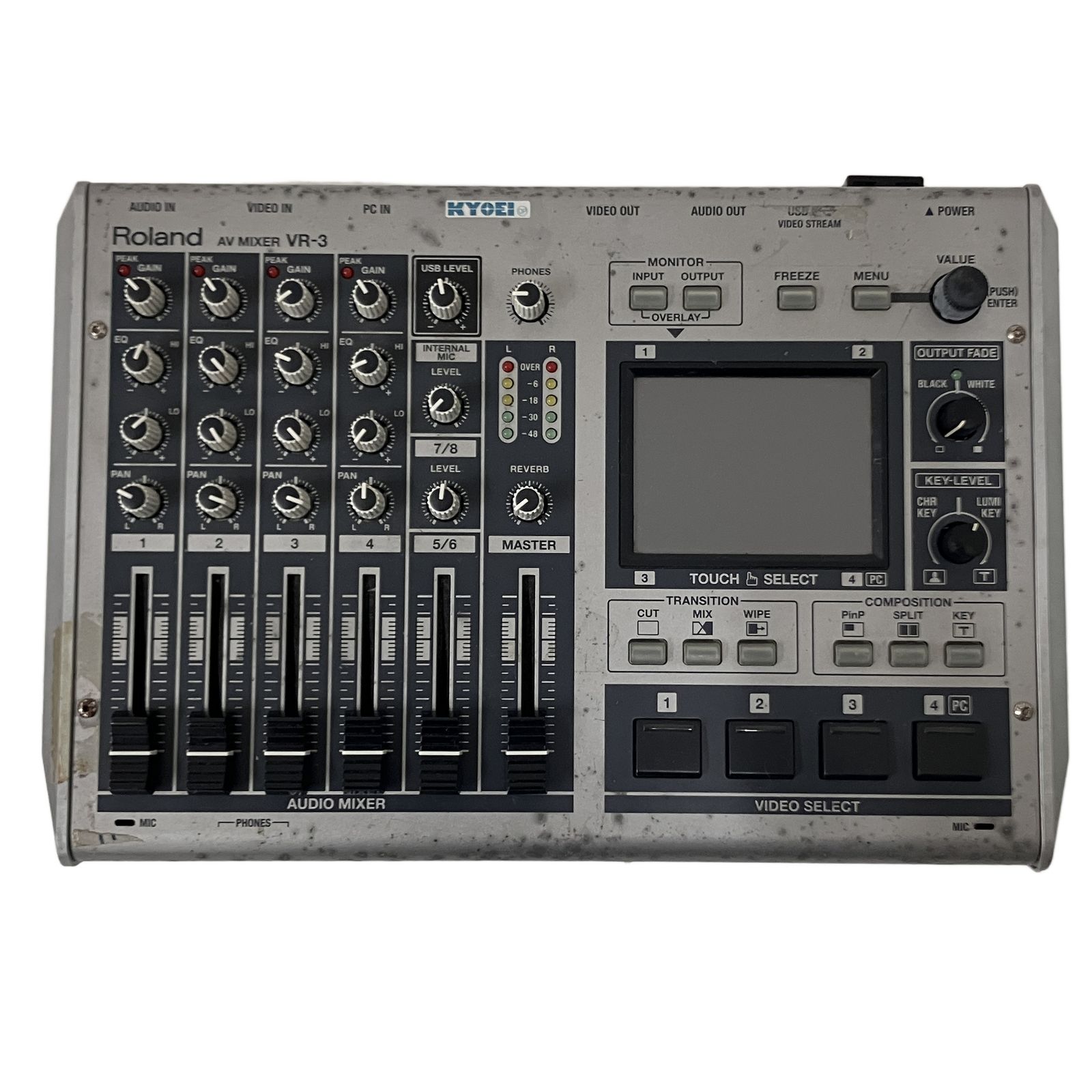 Roland VR-3 オーディオミキサー Roland AV MIXER VR-3 オーディオビデオ ミキサー ローランド 音響機材