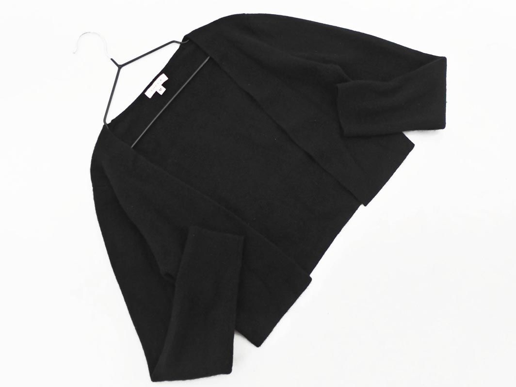 TOCCA トッカ カシミヤ100% ボレロ カーディガン sizeM/黒