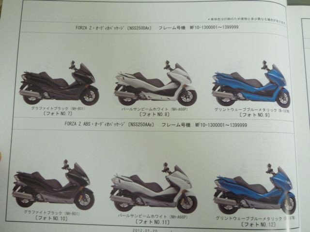 FORZA フォルツァ Z ABS オーディオパッケージ Special Edition MF10 2