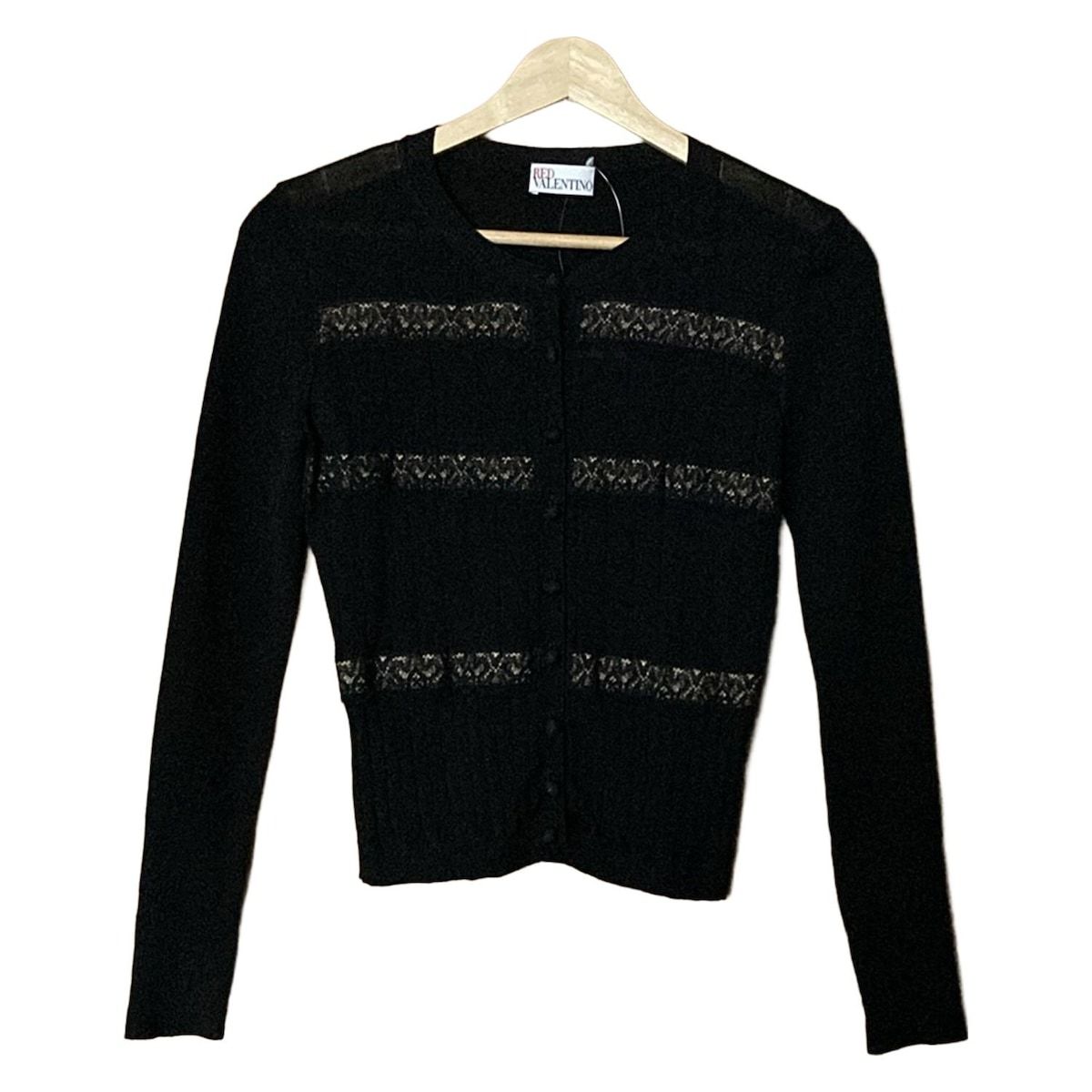 RED VALENTINO(レッドバレンチノ) カーディガン サイズXS レディース 