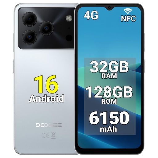 DOOGEENote56ProスマホAndroid16SIMフリー|32GB+128GB2TB拡張