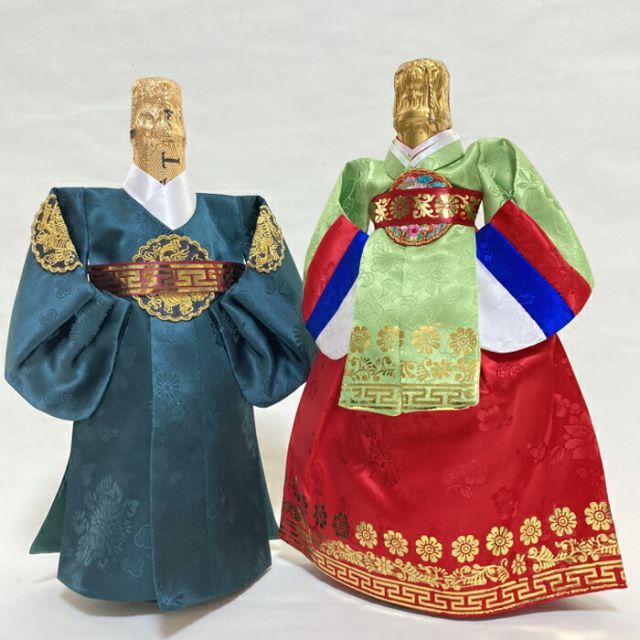 韓国チョゴリ ワイン ボトルケース婚礼花嫁 緑チマチョゴリ　韓国　お土産　雑貨■botolcase-24-s【ギフト】【お土産】【婚礼用品】【結婚式 飾り】【かわいい】