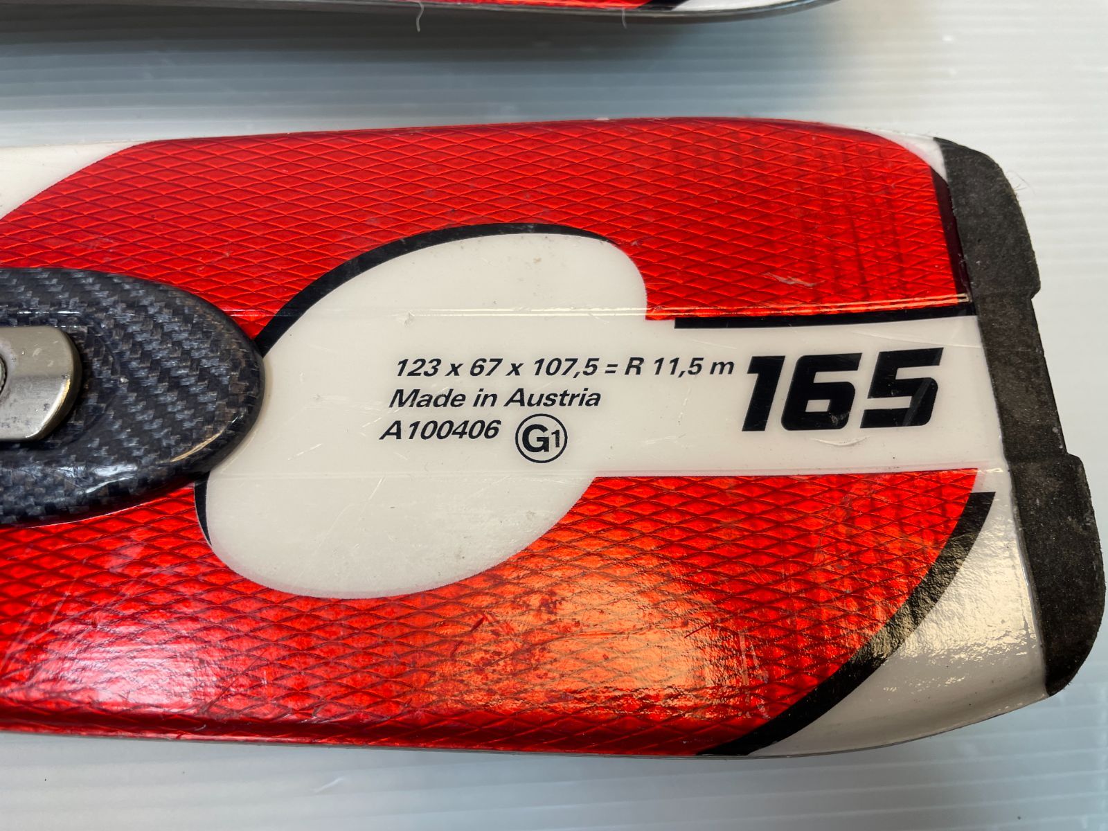 ◇ スキー Atomic Race SL 165 cm + Race ski-251007-01 スキー板