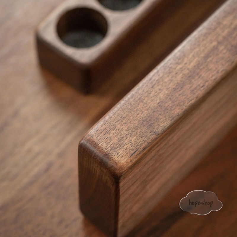 ウォールナット（胡桃材）製 アロマオイルスタンド 7孔/14孔スタンド