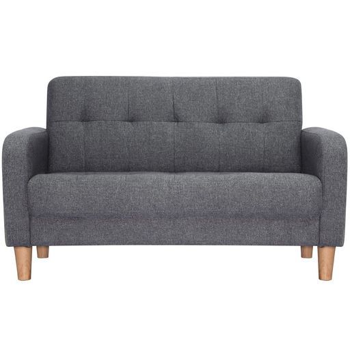 オーエスジェイ(OSJ)ソファー2人掛け肘付き天然木脚幅約110cm簡単