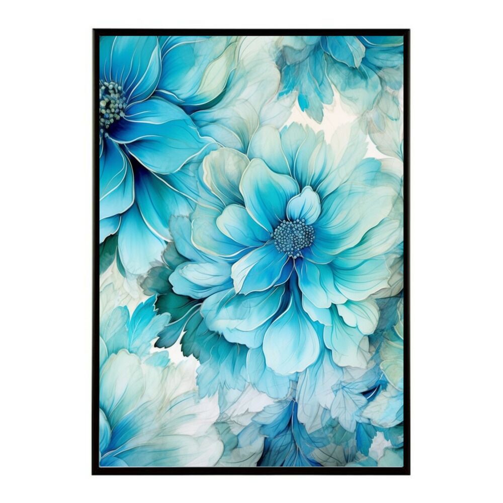 A1サイズ（約59x84cm）】【lm-poster-245】【フレーム付き】フラワー