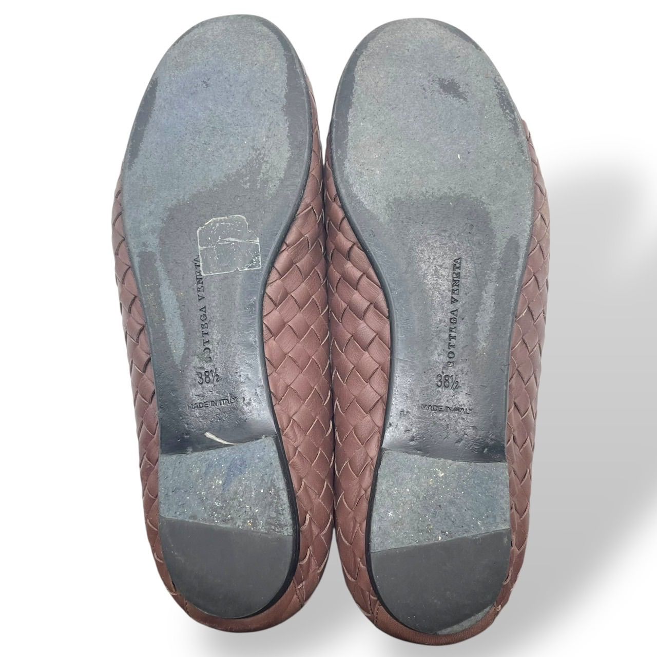 美品 BOTTEGA VENETA ボッテガヴェネタ フラットシューズ イントレ