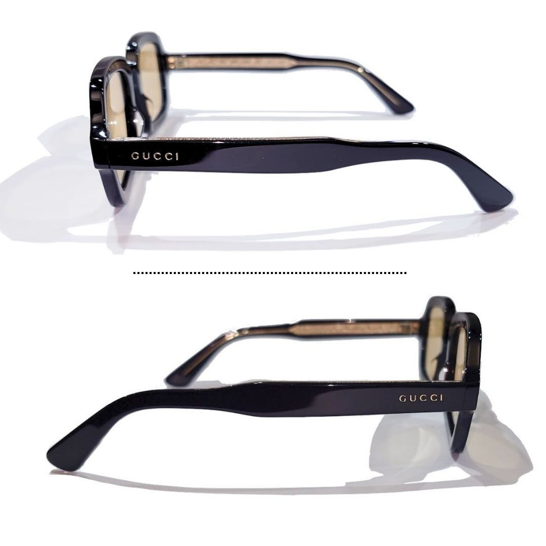 GUCCI グッチ GG0072S サングラス ブラック Clearance gucci logo gg0072s 002 Cheap Sale