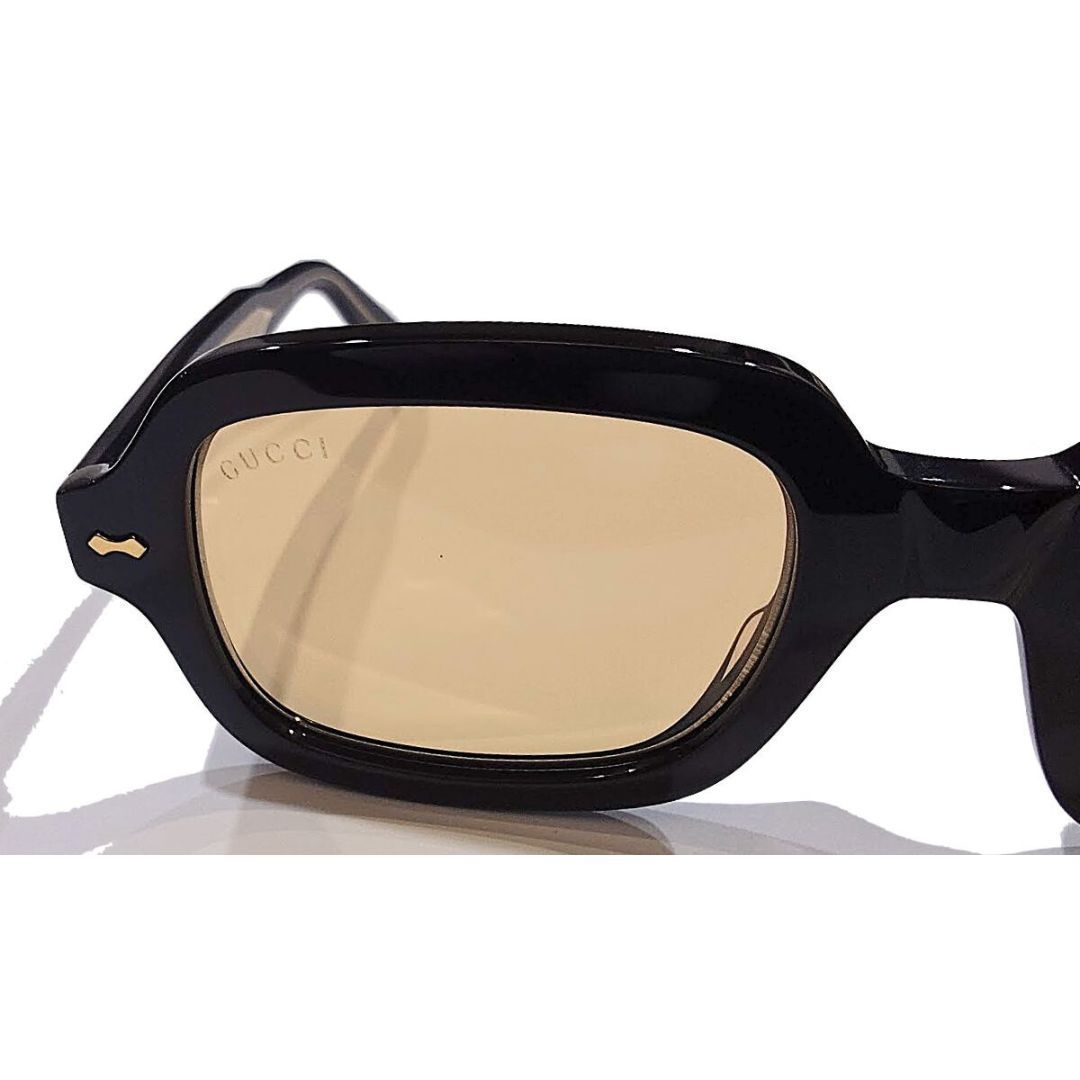 GUCCI グッチ サングラス メガネ フレーム ウェリントン ブラック 黒
