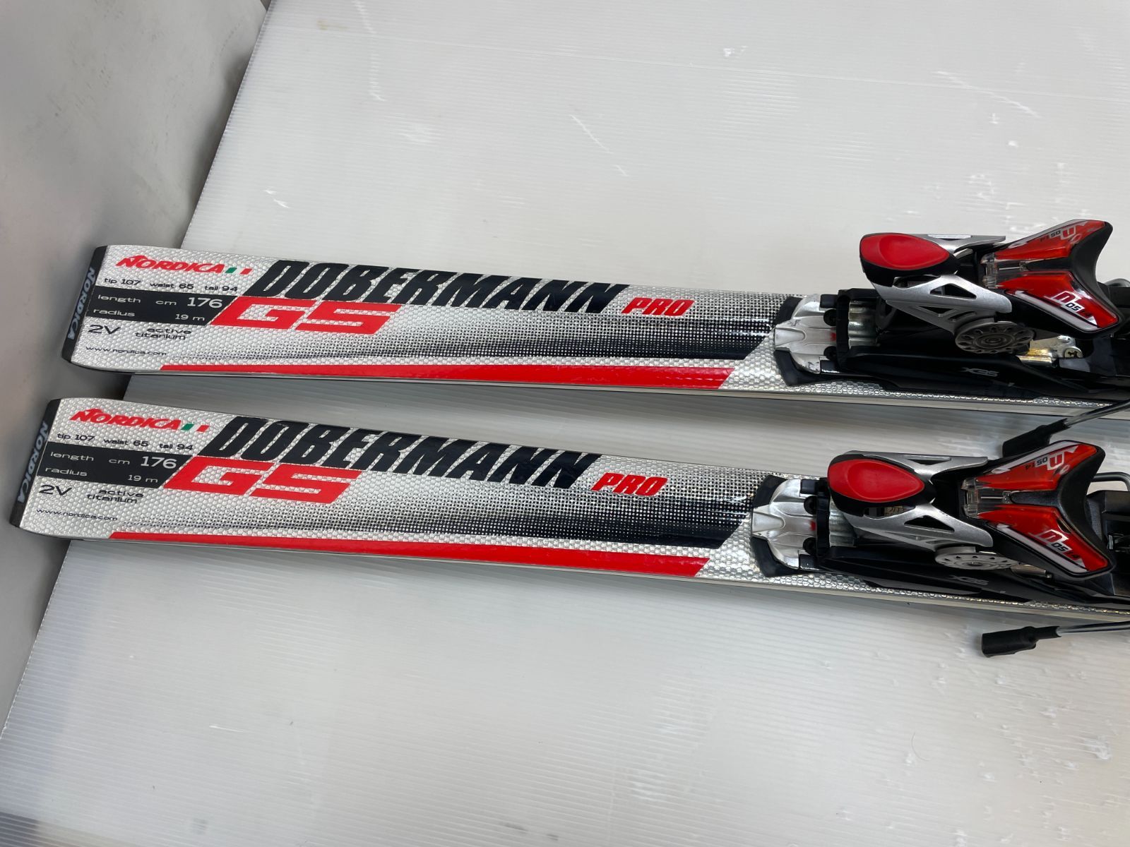 ◇メンテ済◇ スキー NORDICA DOBERMANN PRO GS 176 cm + MARKER n0514