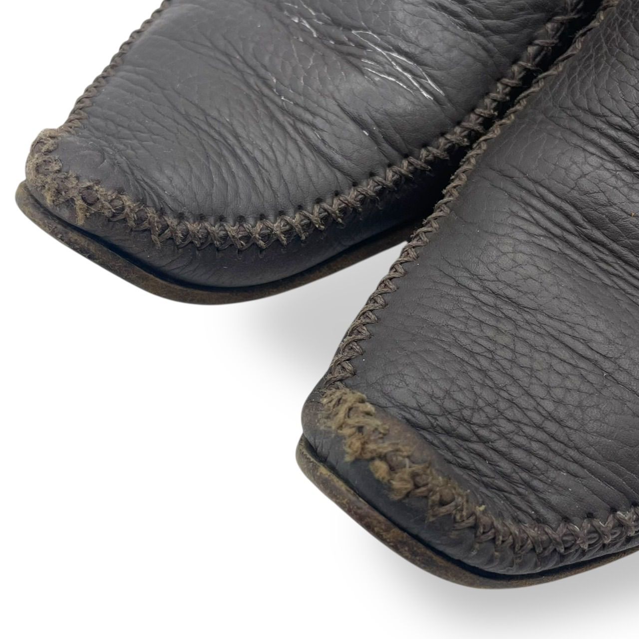 良品 BOTTEGA VENETA ボッテガヴェネタ ローファー フラットシューズ