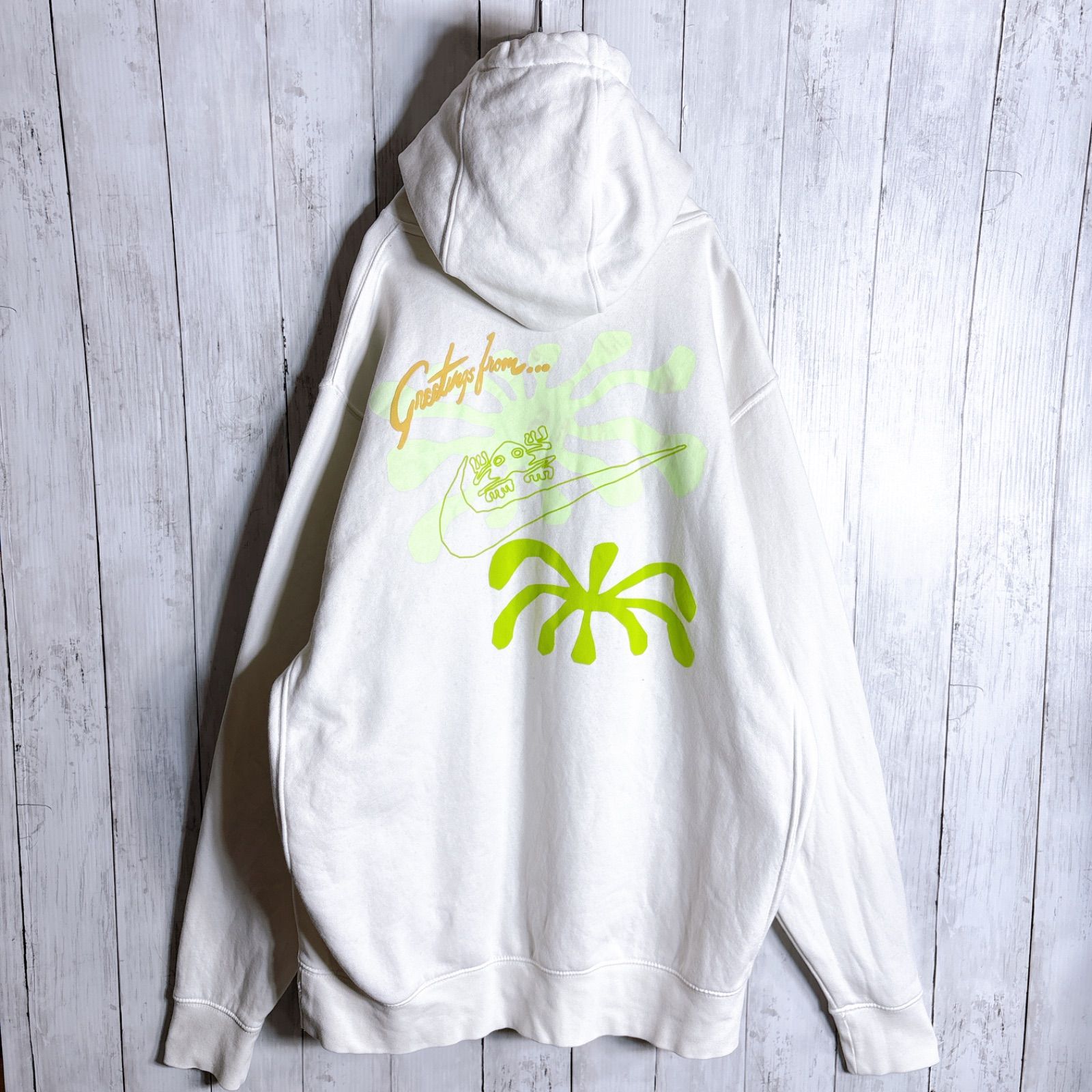 海外モデル/入手困難/日本未発売】ナイキ NIKE ホワイト パーカー #48 